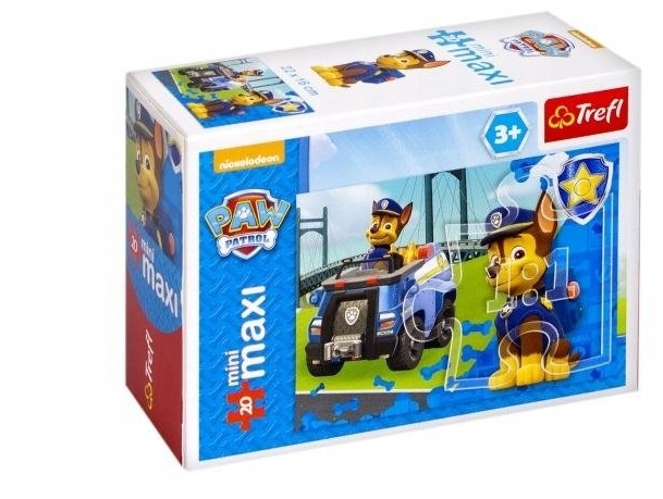 

Puzzle Psi Patrol Pojazdy ratunkowe 20 miniMaxi