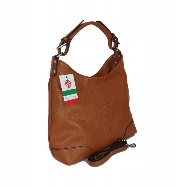 Italská Taška Taška_krásný Odstín Hnědé_prostorná, Pojme A4