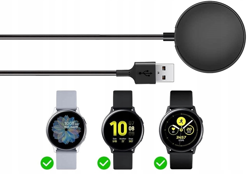 

Ładowarka Usb do Samsung Galaxy Watch Active 1 2