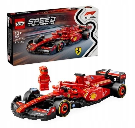 Lego (r) Speed Champions 77242 Formule Ferrari SF-24 F1