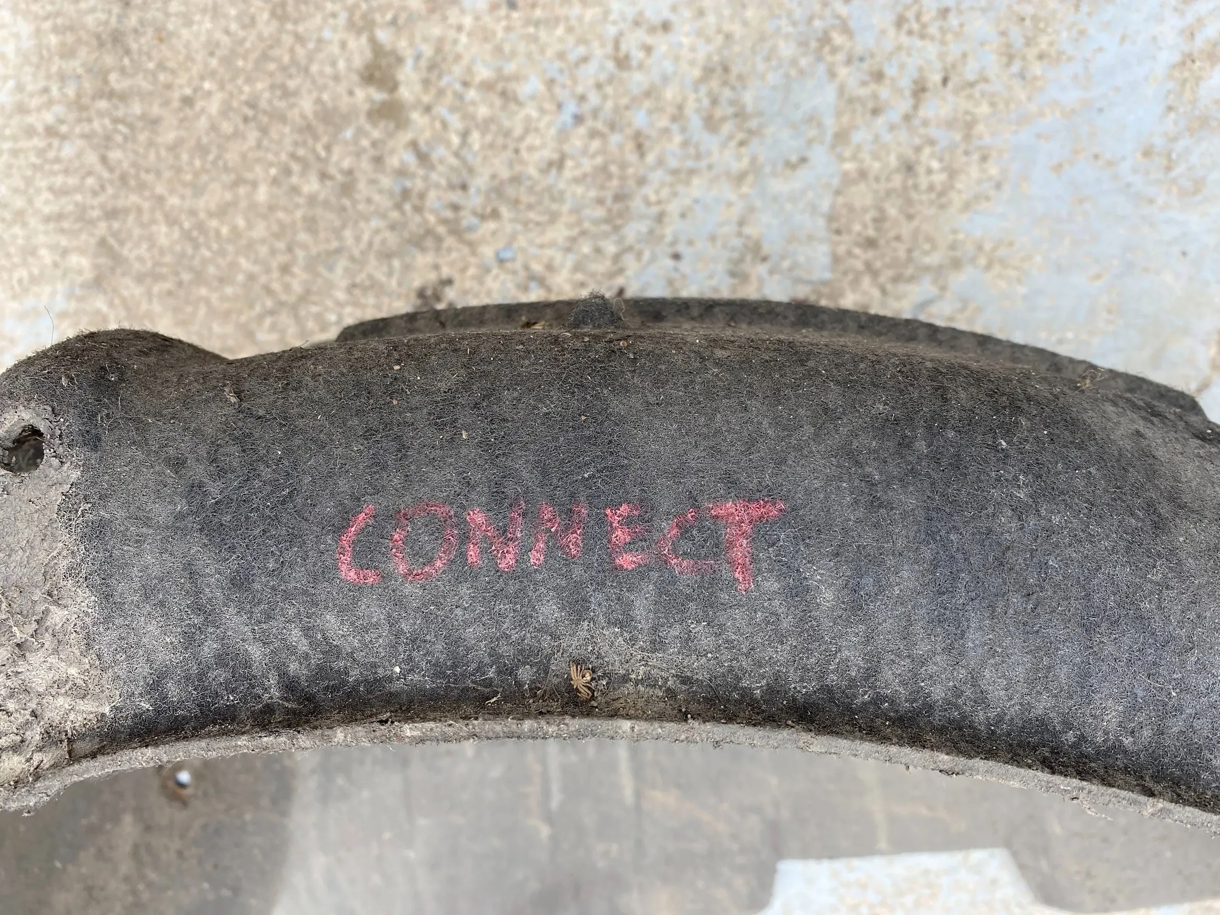 FORD TRANSIT CONNECT MK2 LIFT mudguard right rear part
