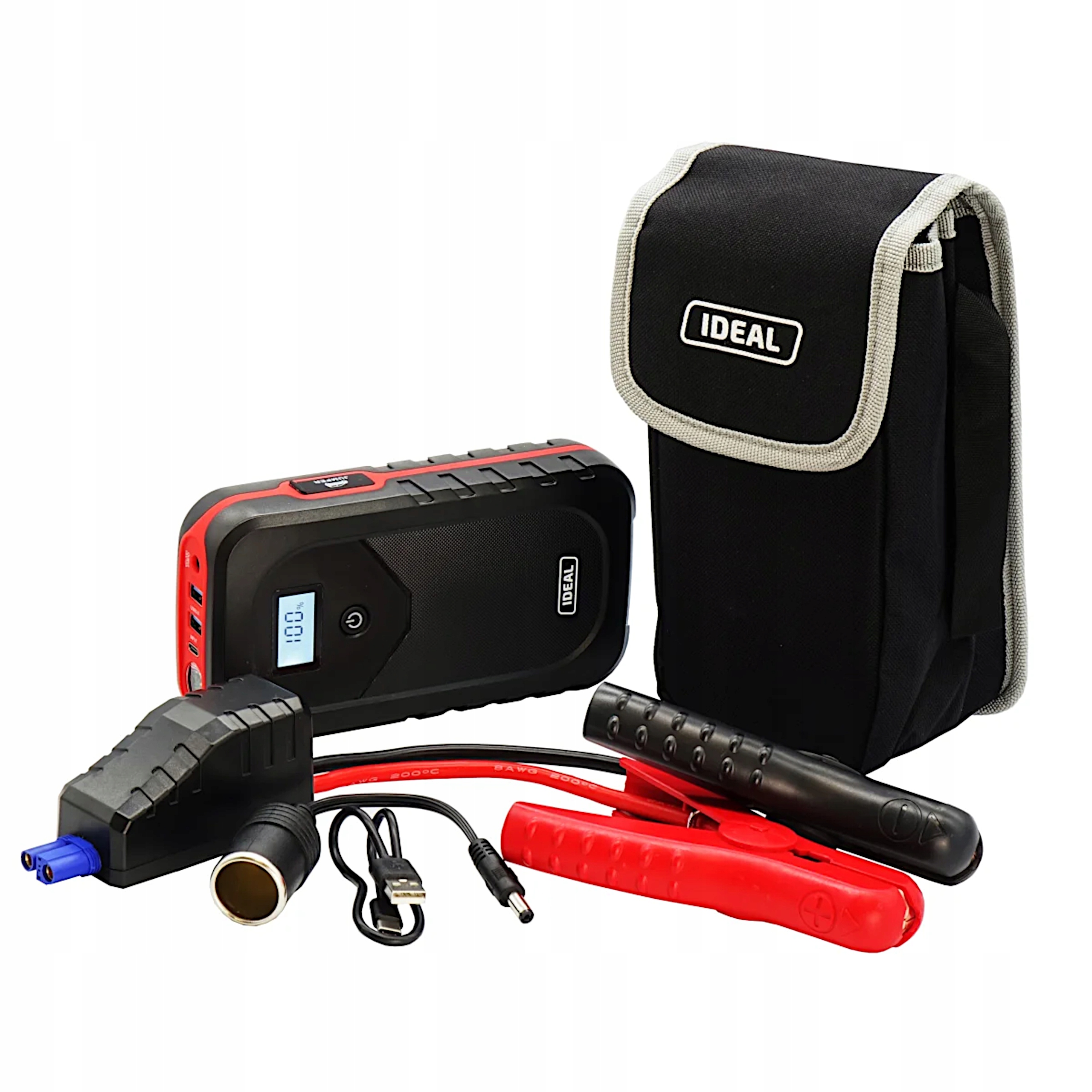 Štartovacie Zariadenie Ideal X-starter 15 LiPo 12V Akumulátor 14 800 mAh