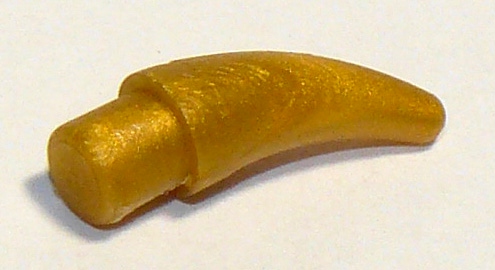 

Lego 53451 Kieł, pazur, róg Pearl Gold Nowy 10szt
