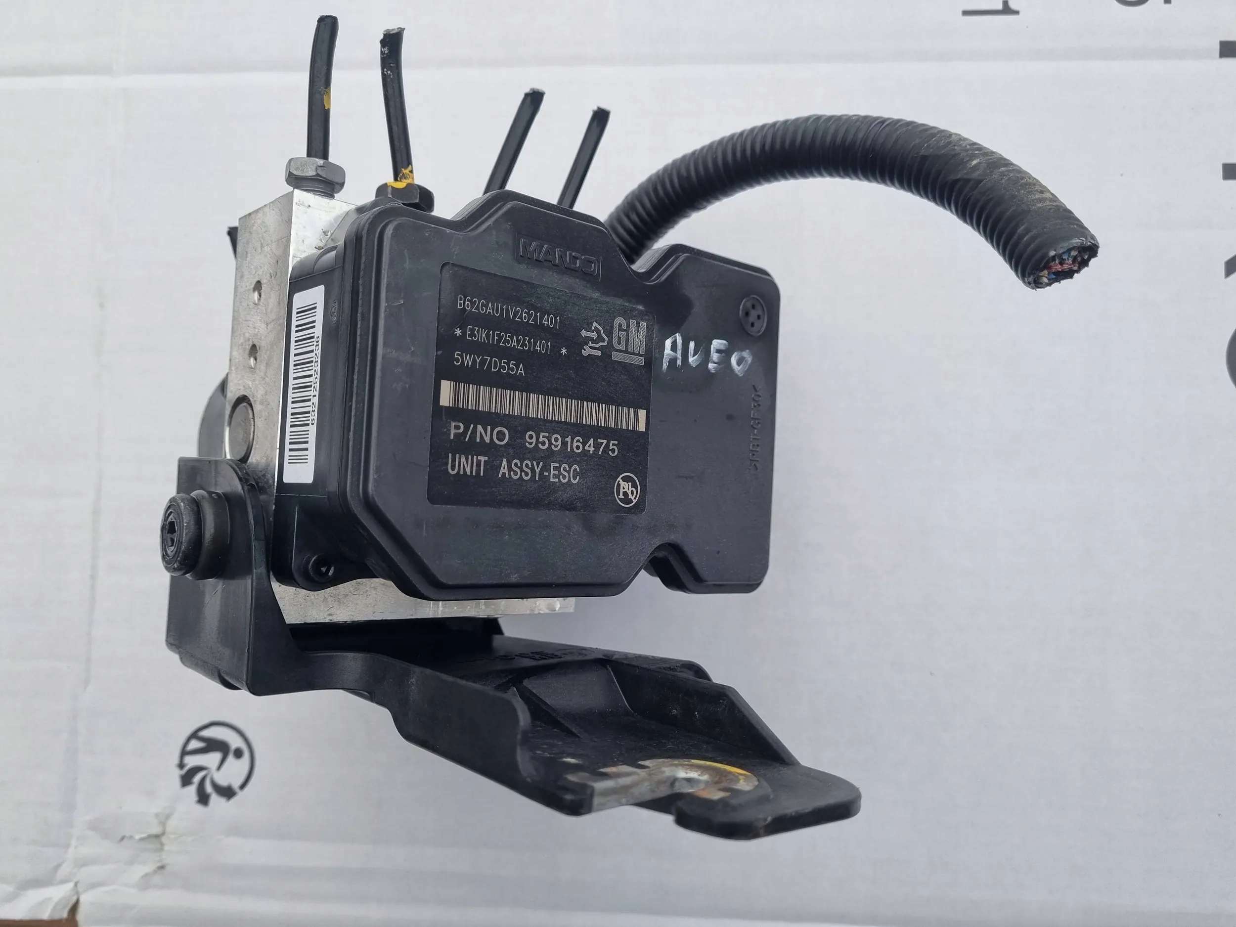 Chevrolet Aveo T300 насос ABS 95916475 европа