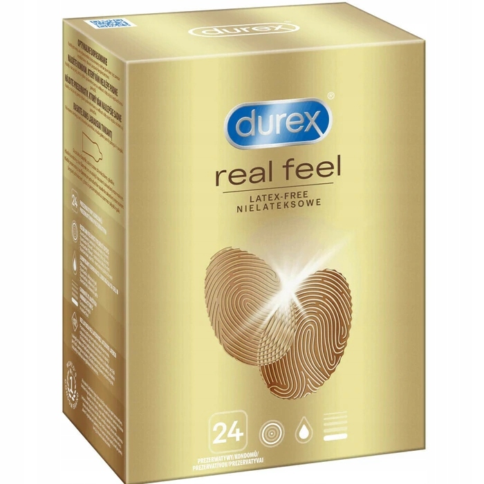 

Prezerwatywy Durex Real Feel 24 Sztuki