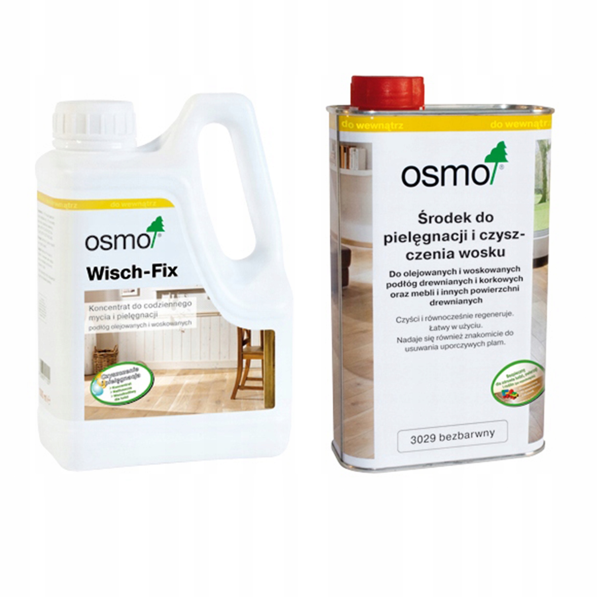 Osmo 8016 Wisch-fix do mycia 1L Osmo 3029 do pielęgnacji Bezbarwny 1L