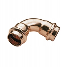 

Łuk Kolano Woda 22mm 90 2K Miedź Cu Press Zacisk