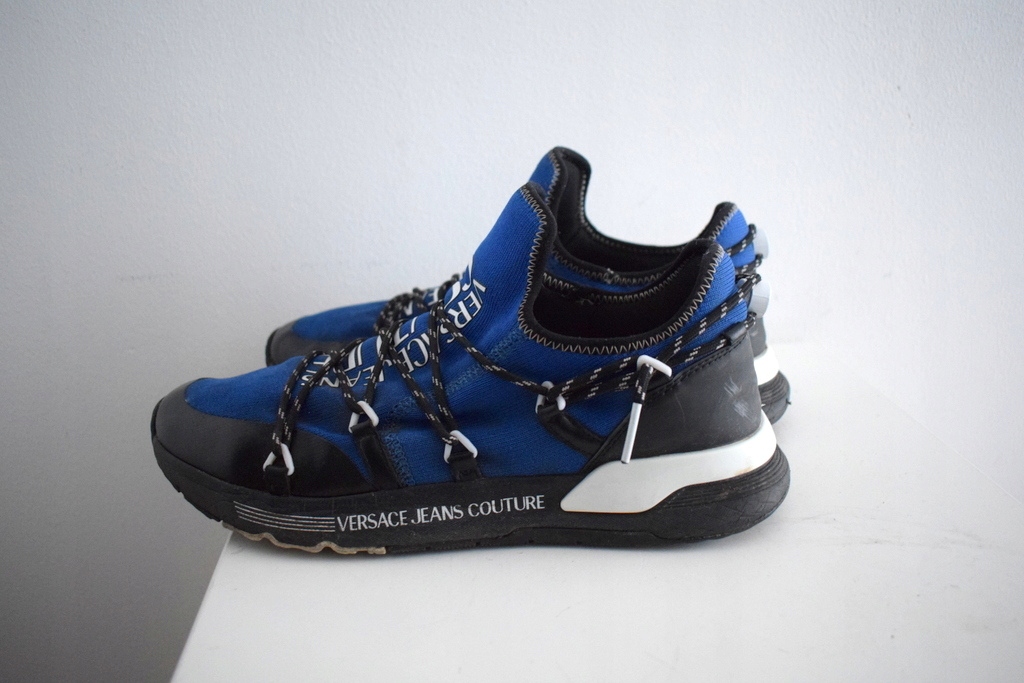 Versace Jeans Couture sneakersy buty niebieskie 43 Rozmiar 43