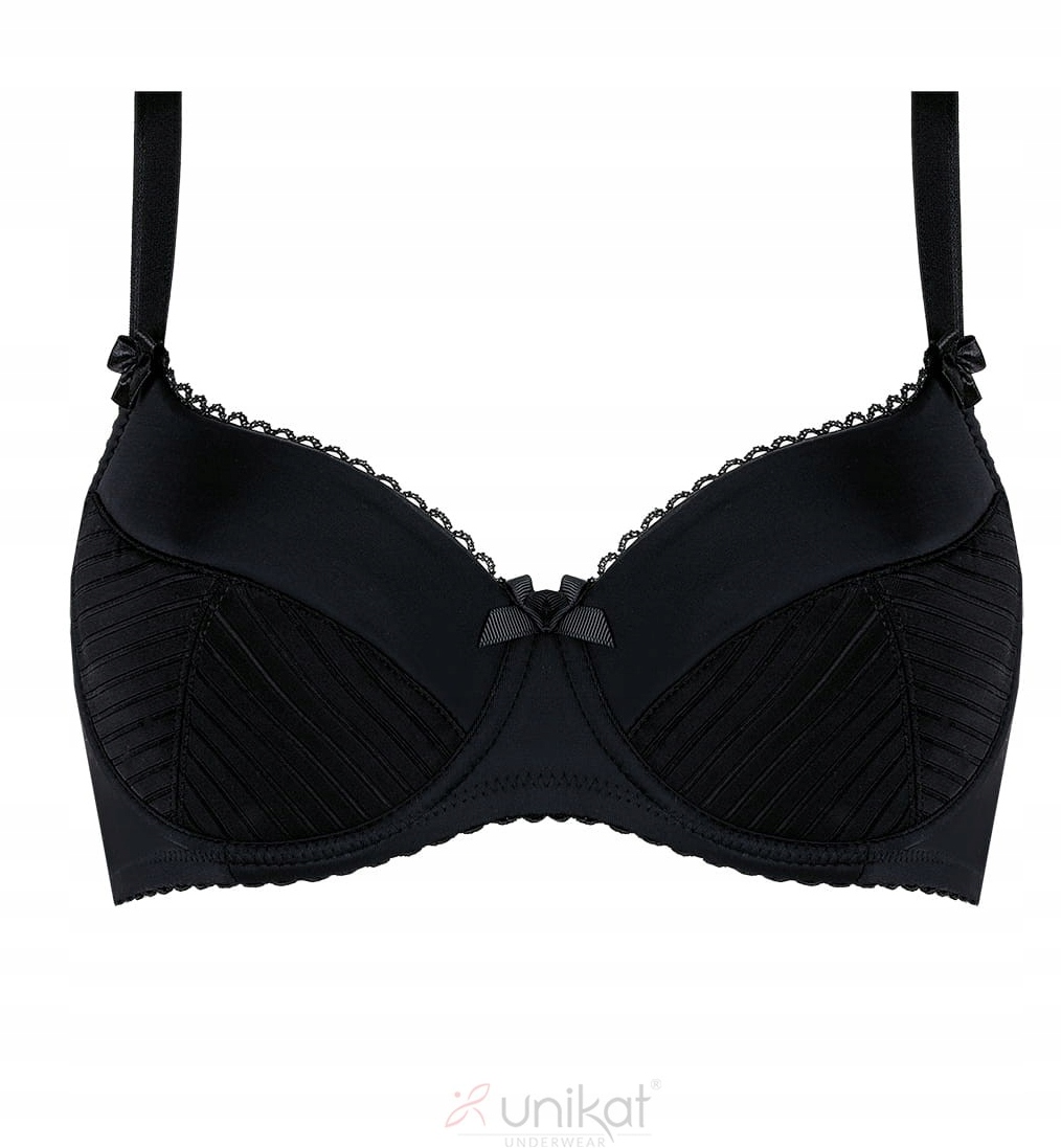 Biustonosz fiszbiny pełna Fiona rozm 75C Czarny