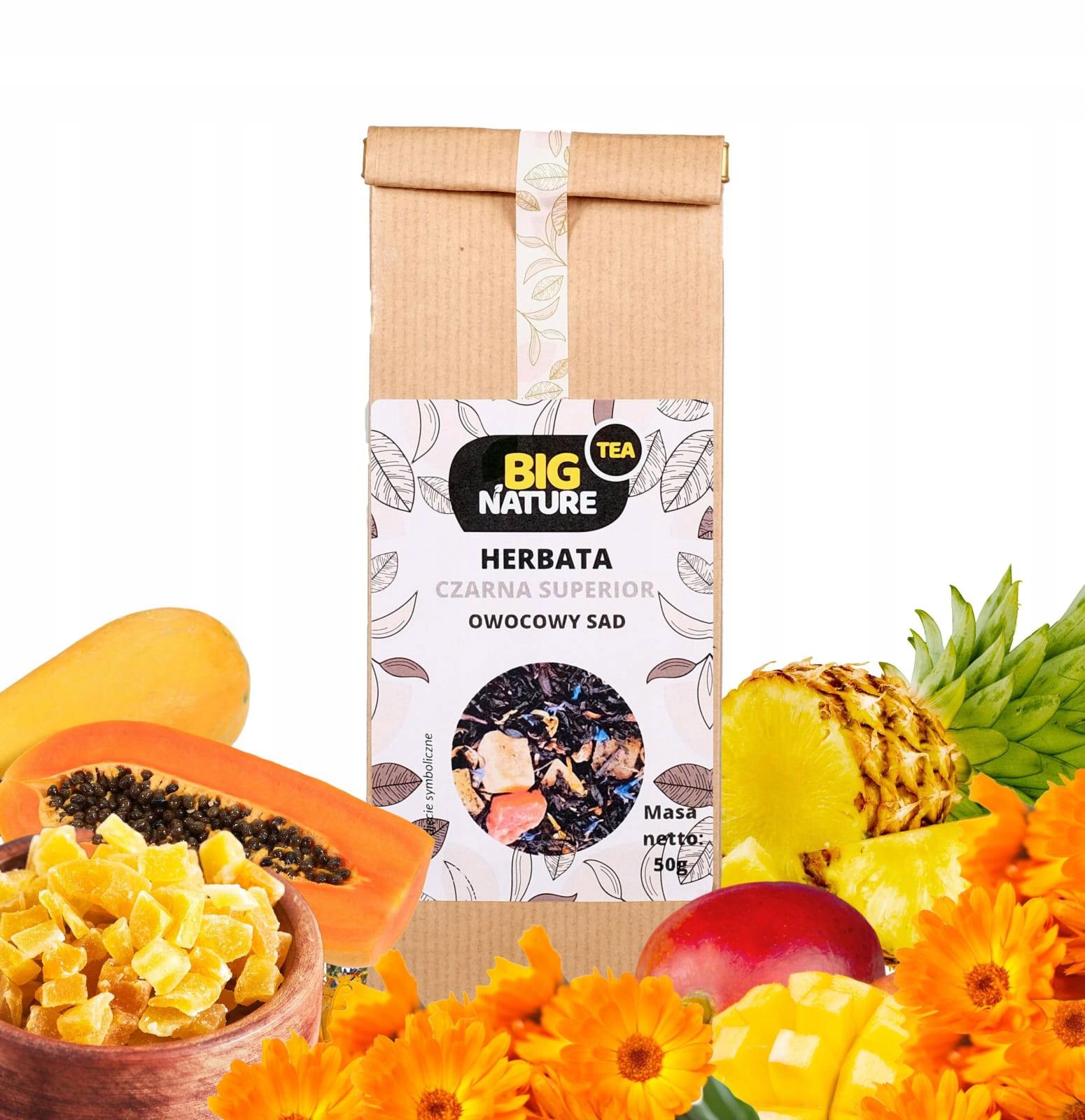 Herbata czarna SUPERIOR OWOCOWY SAD 50g - BIG NATURE — 3