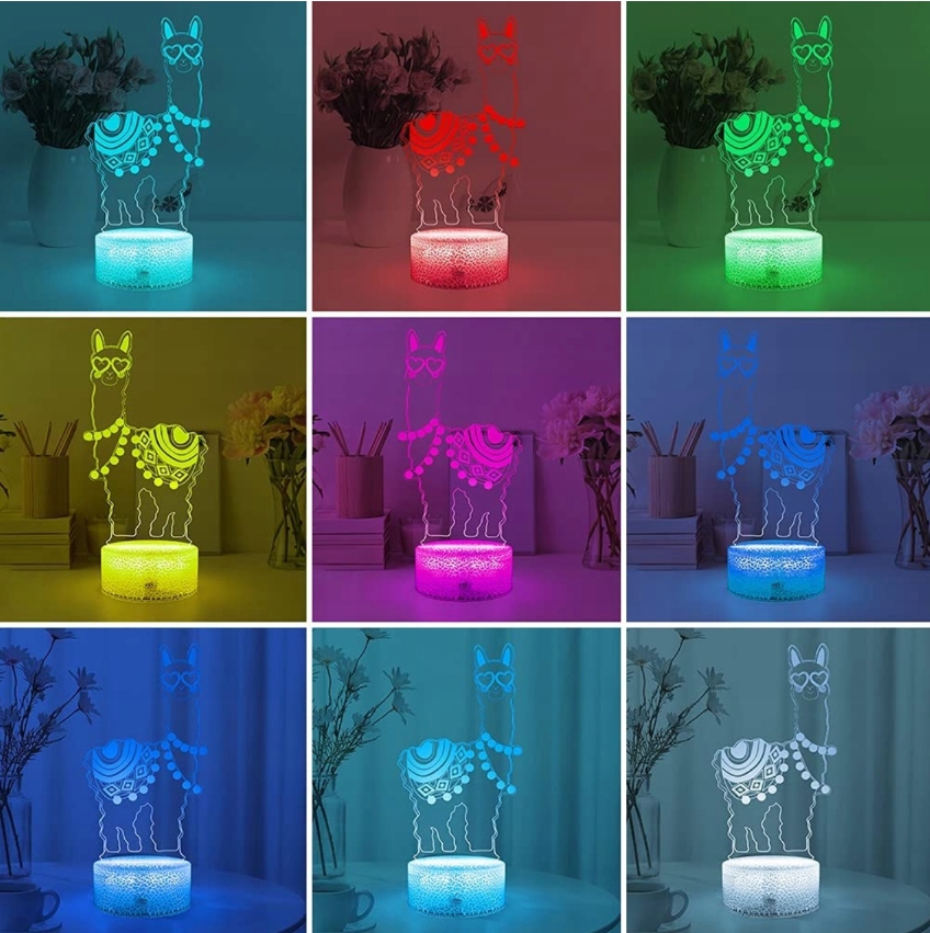 Lampka Nocna 3D Led Rodzaj gadżetu gamingowy