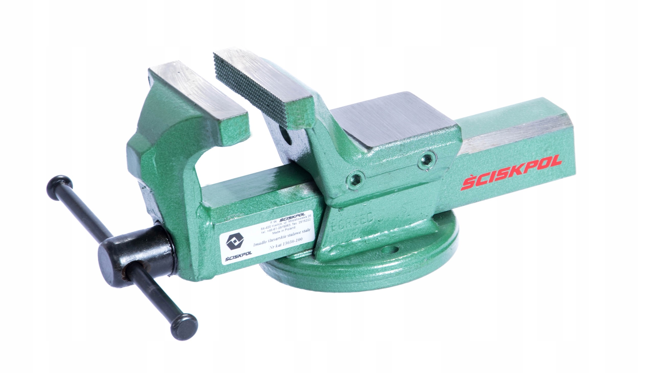 Imadło Stałe Kowadło Ślusarskie Ściskpol 13030-100
