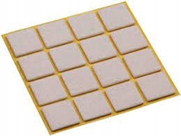 

Podkładki Filcowe Samoprzylepne Beżowe 20 mm 16