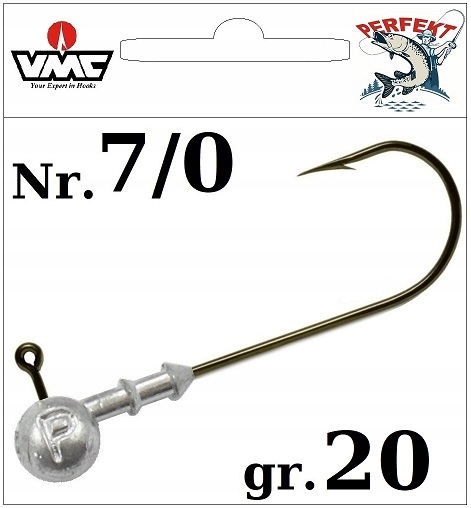 JIG PERFEKT na haku VMC Nr.7/0 - 20 gr