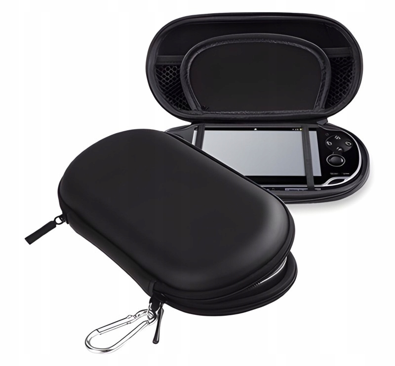 SOLIDNE ETUI ZAMYKANE FUTERAŁ POKROWIEC CASE SONY PS VITA CZARNE