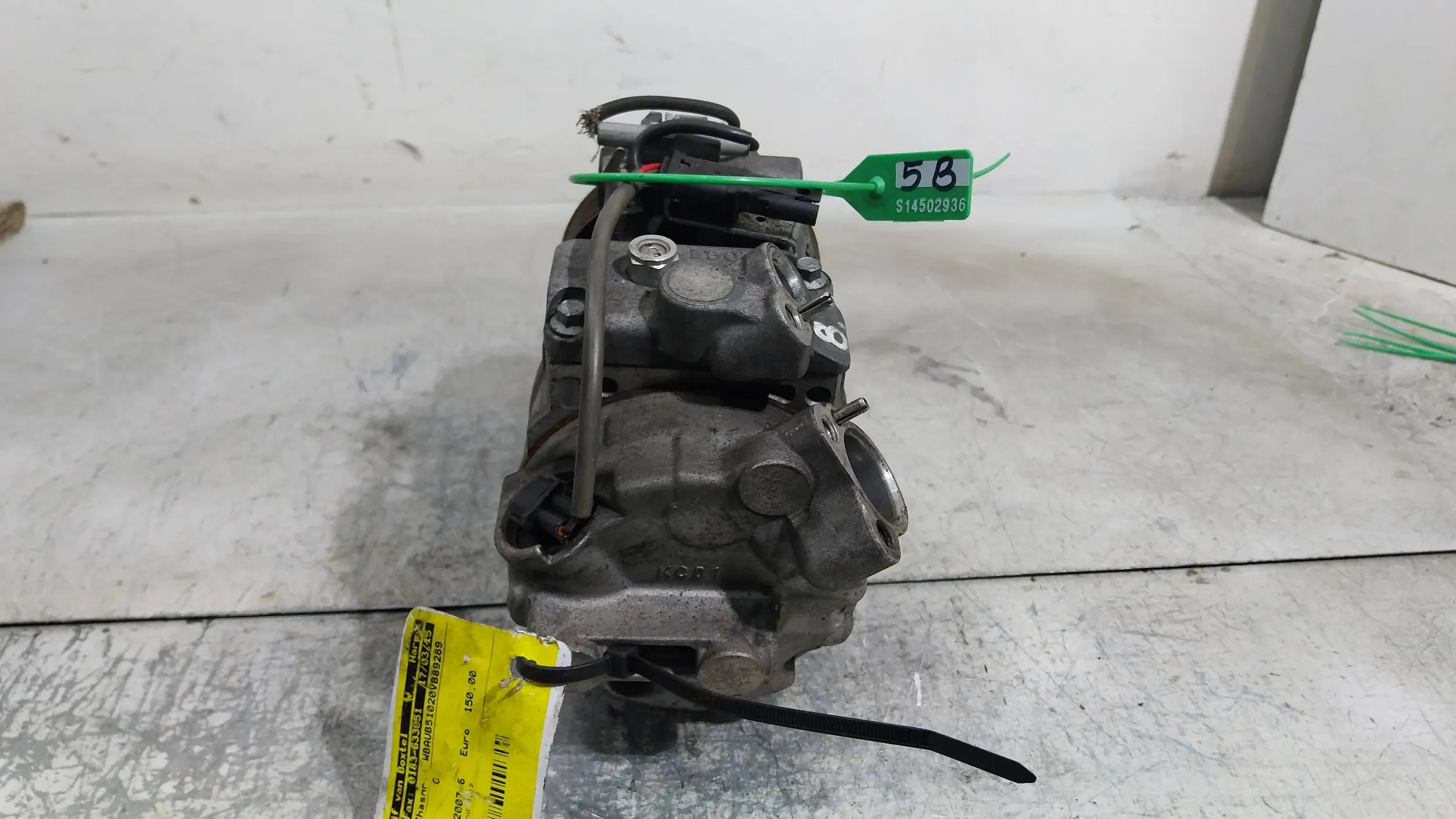 compressor compressor; of the air conditioning 6987862 BMW E60 E81 E87 LCI E90 N47