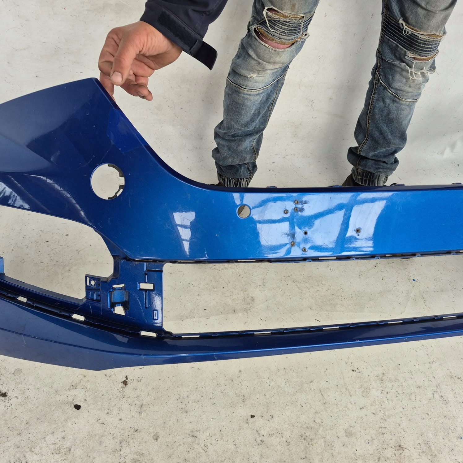 SKODA SCALA 19-23 bumper front front PDC