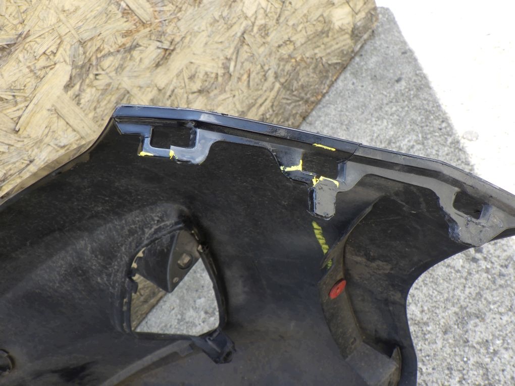 FORD FIESTA MK8 VIII 17- front bumper