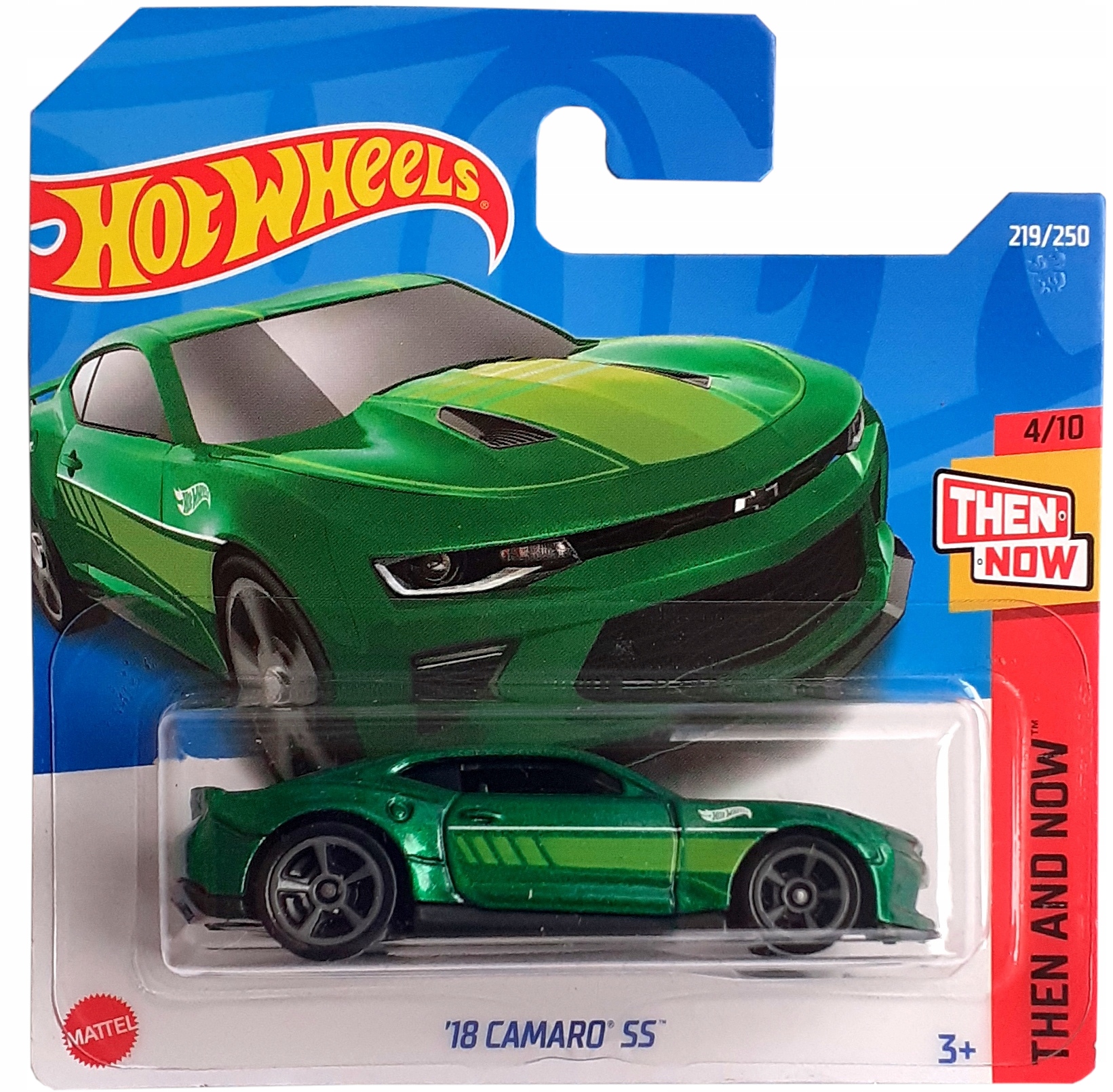 

Hot Wheels Model '18 Camaro Ss Then And Now 4/10