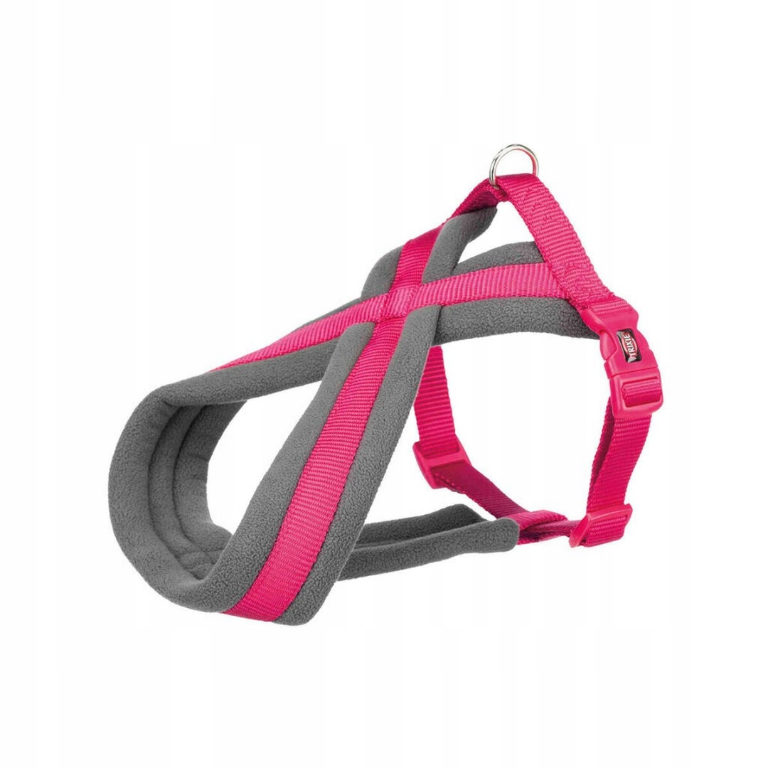 Postroj pro psa Trixie Confort New Premium Fuchsia M