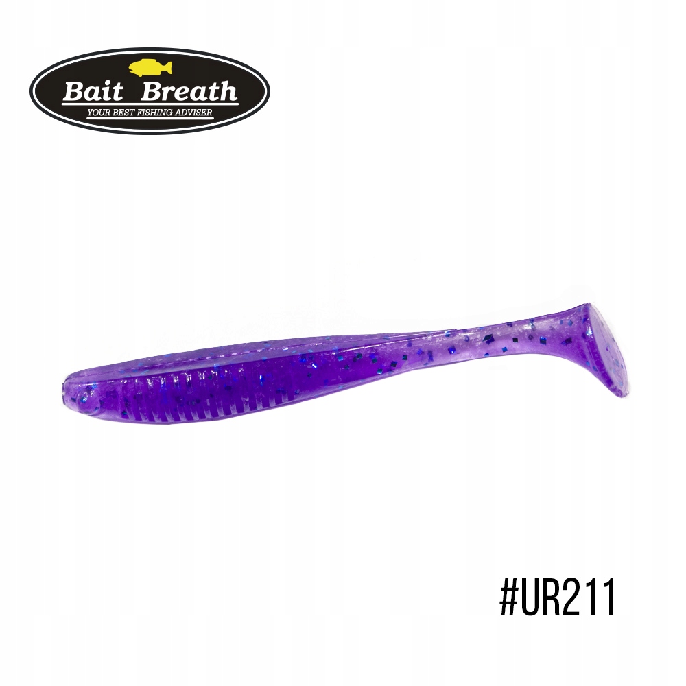 Przynęta miękka Bait Breath E.t.shad 3.4" #Ur211 Electric Blue Shad (7 szt)