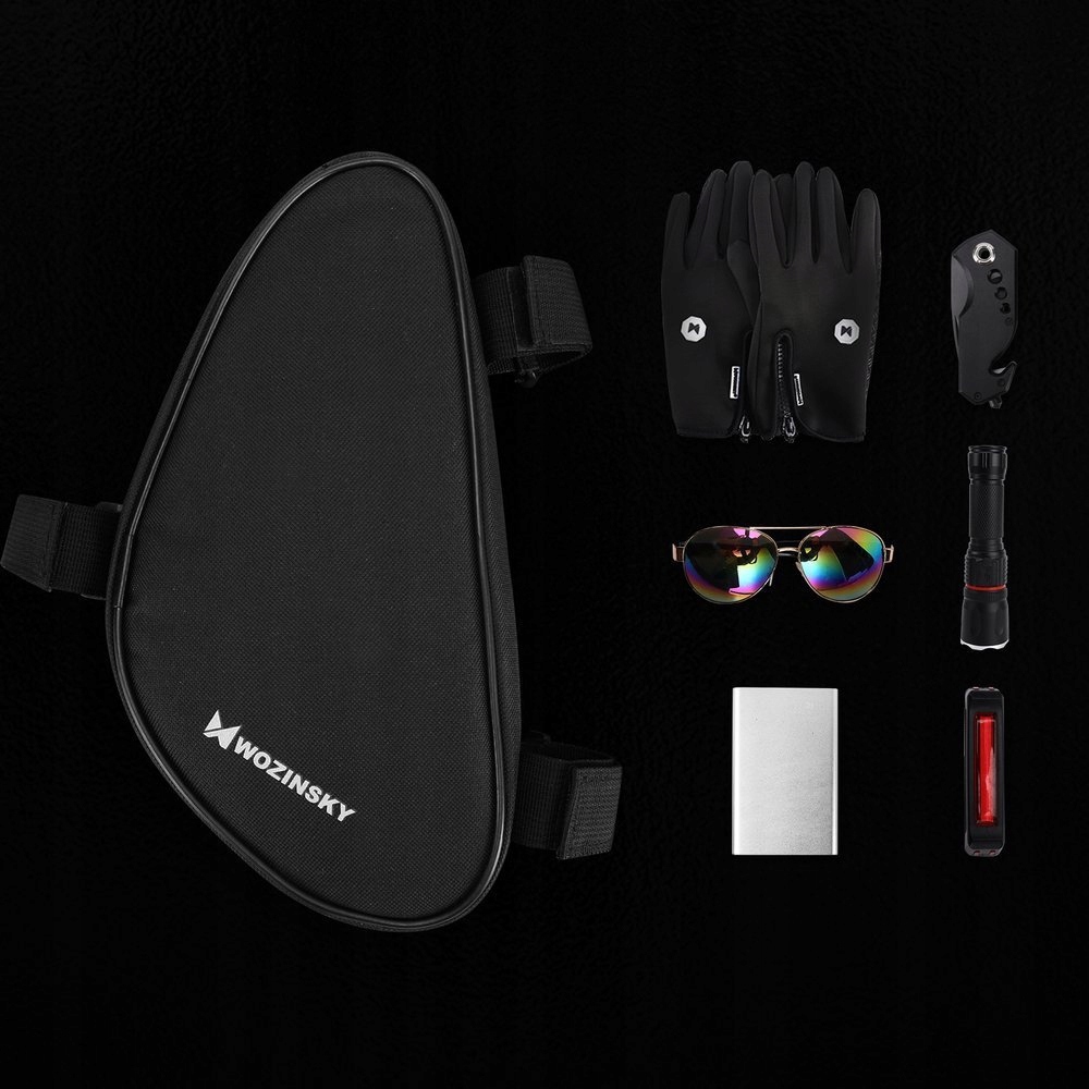 TORBA ROWEROWA SAKWA NA ROWER FUNKCJONALNA POJEMNA SASZETKA NA RAMĘ 1,5L Waga 121 g