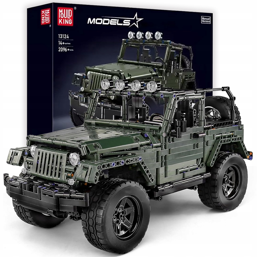 Klocki Mould King 13124 Samochód Terenowy Offroad Zestaw Klocków 2096 el.