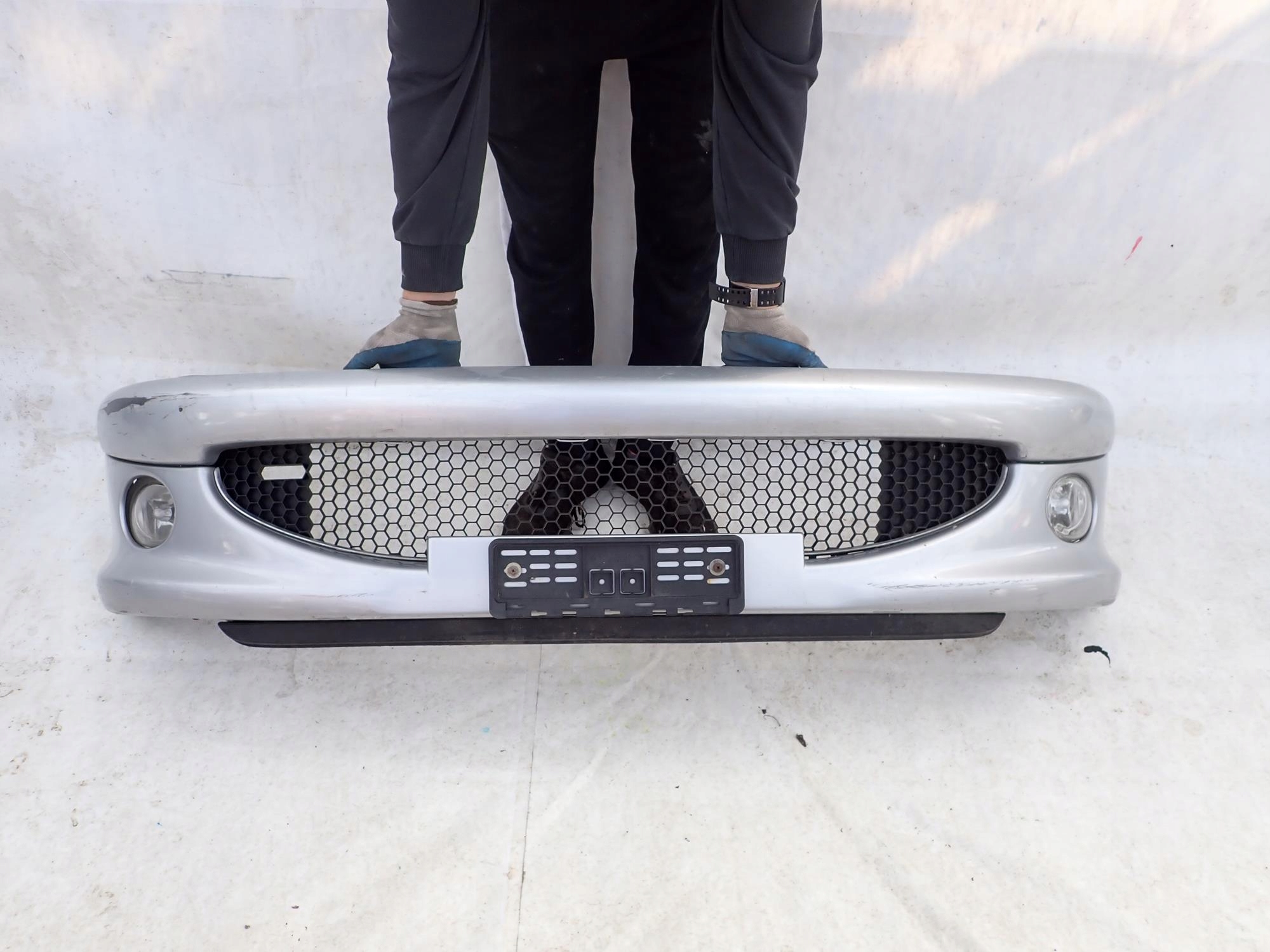 PEUGEOT 206 LIFT 03-09 bumper front SZEROKI