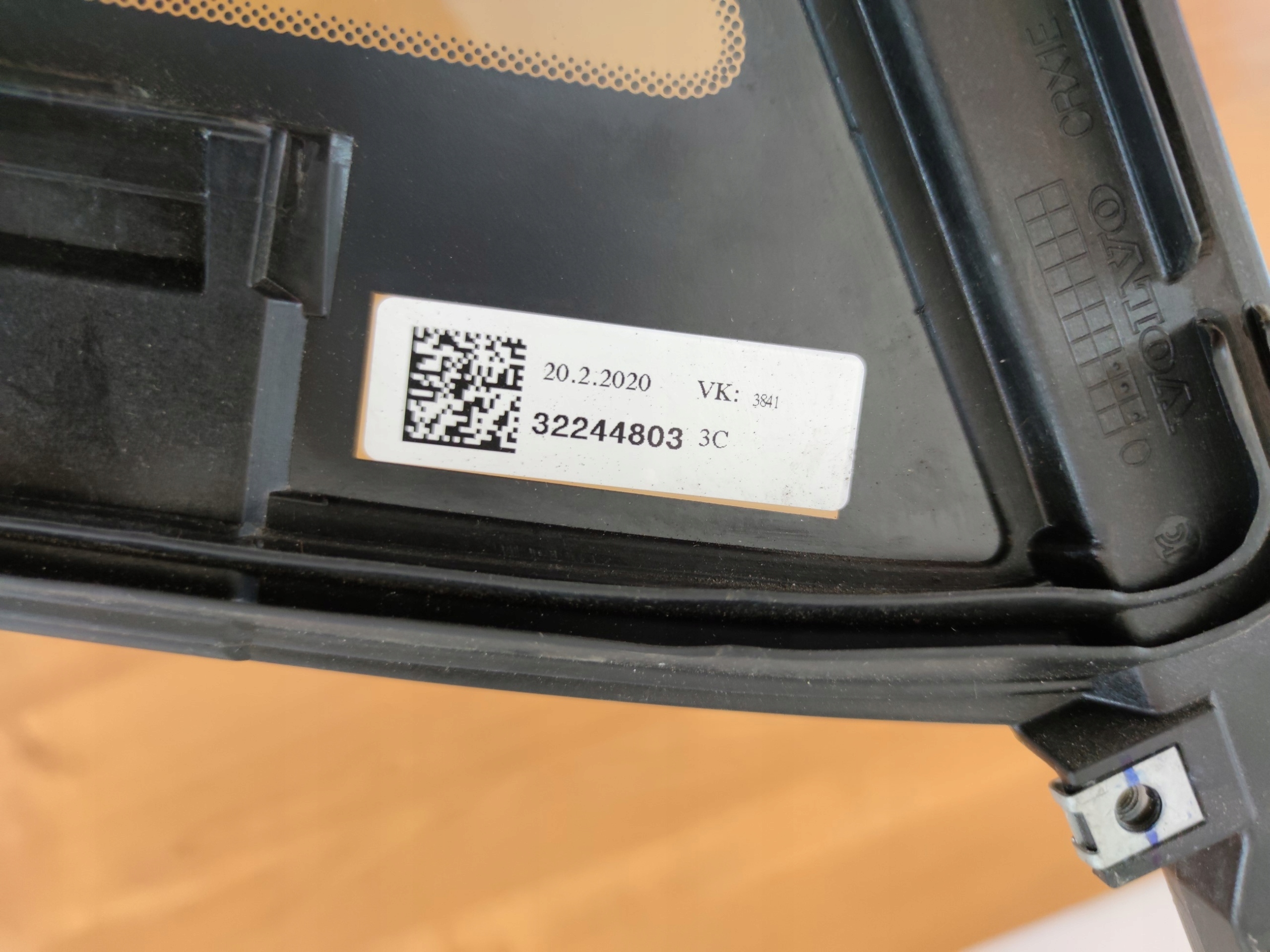 window door left rear part VOLVO XC40 18-21 ROK TROJKAT