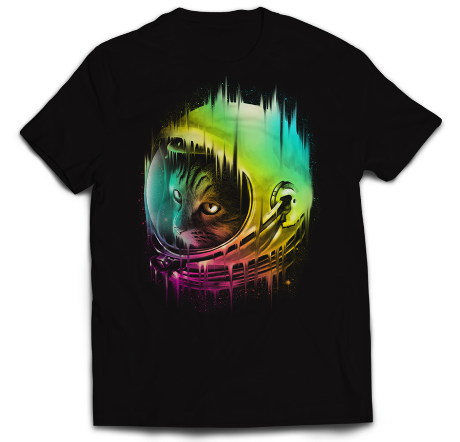 

Space Cat Kosmiczny Kot Astronauta Grafika S