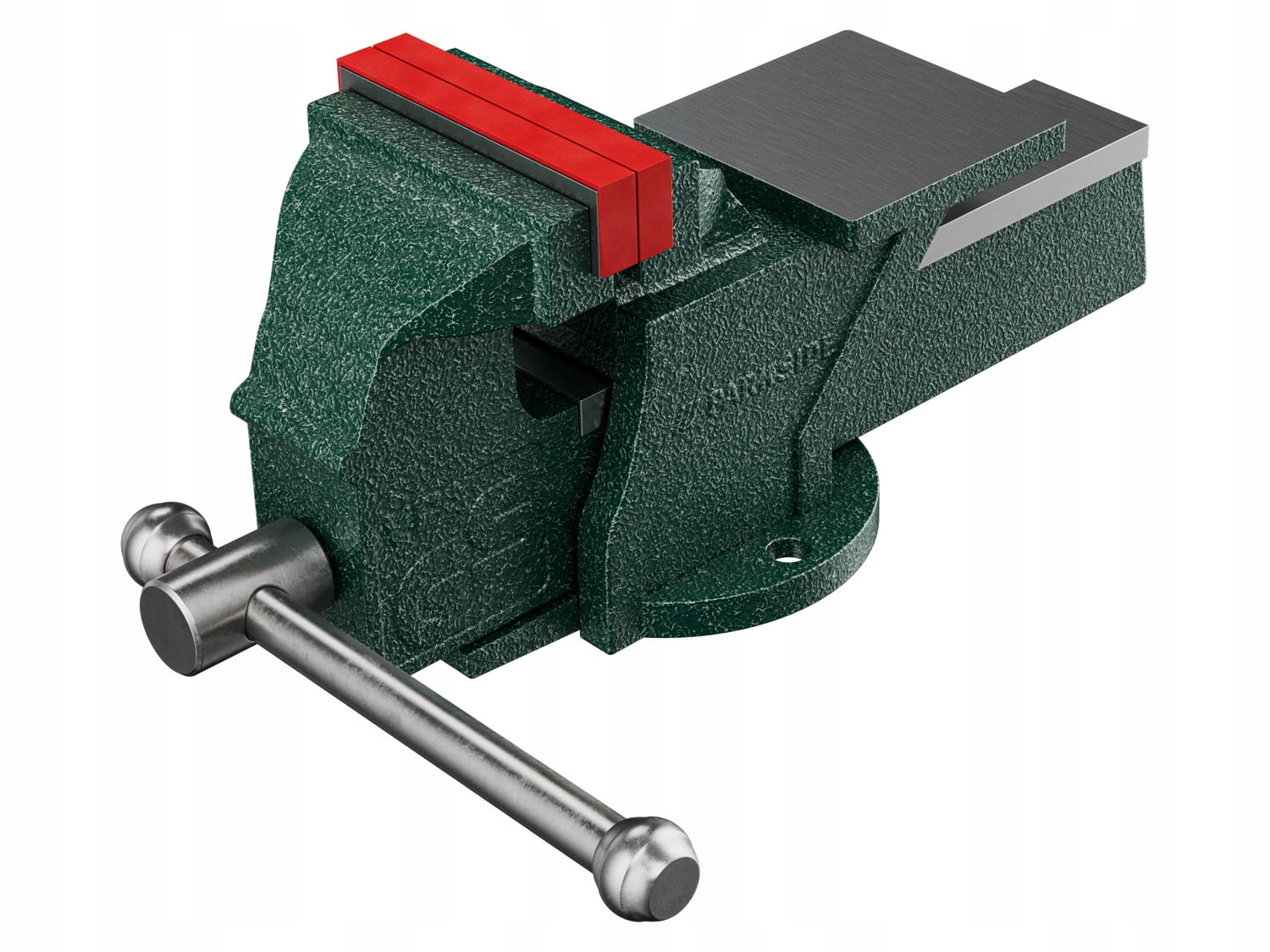 Imadło Ślusarskie Stołowe Z Kowadłem Równoległe Stalowe Wrzeciono 100 mm