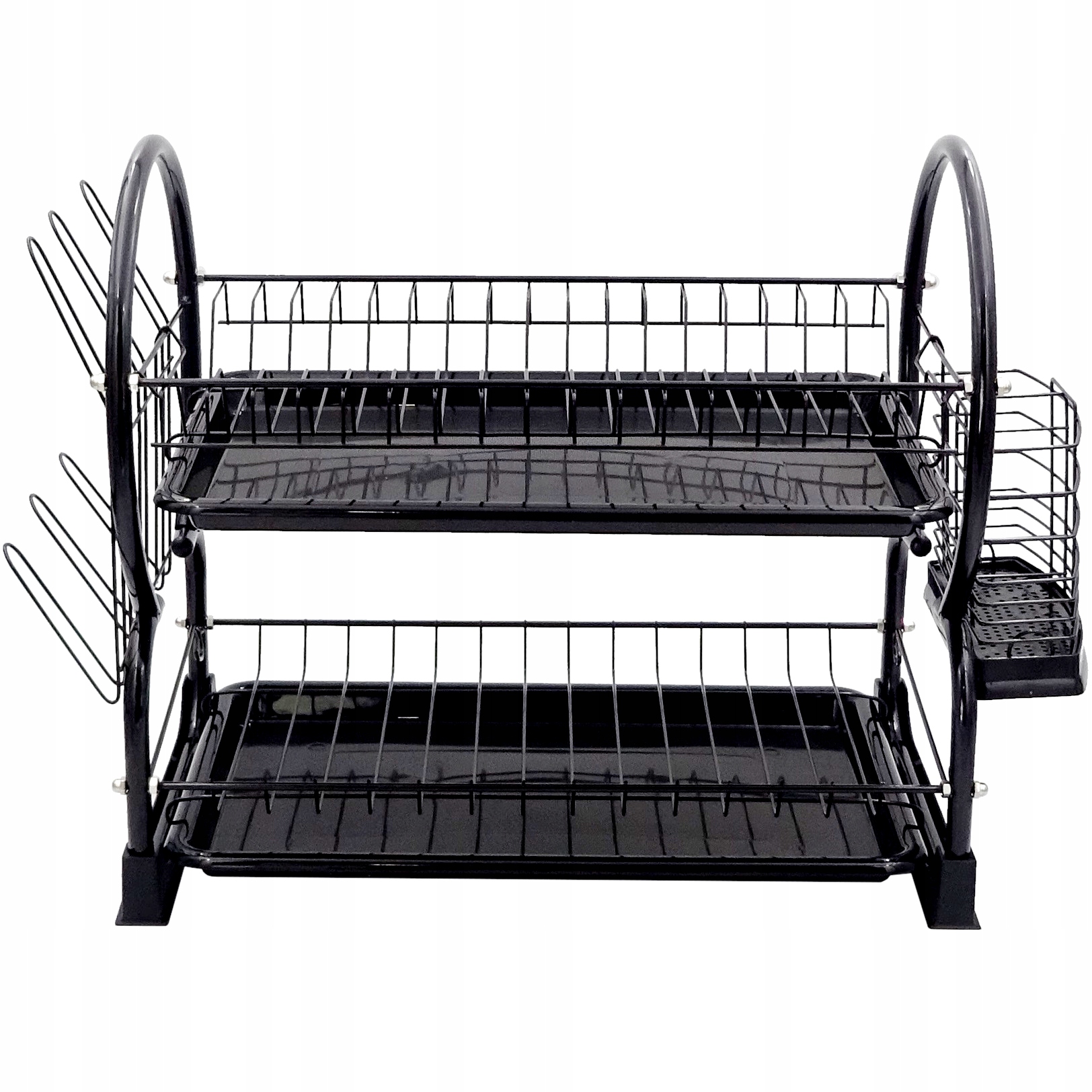 SUSZARKA DO NACZYŃ CZARNA OCIEKACZ DWUPOZIOMOWA Typ dwupoziomowa