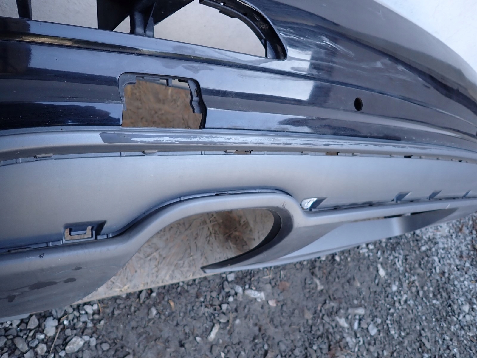 bumper rear part rear AUDI Q3 8U 8UB S LINE 2011-2015R