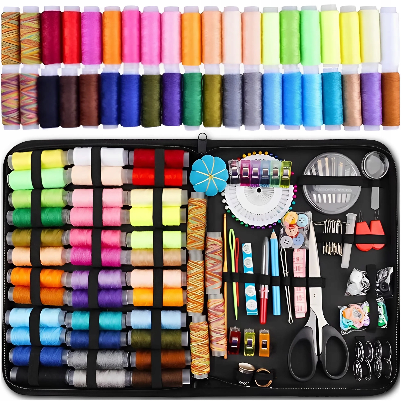 Krejčovské Náčiní Sada Na Šití Nití 226 El Šicí příslušenství