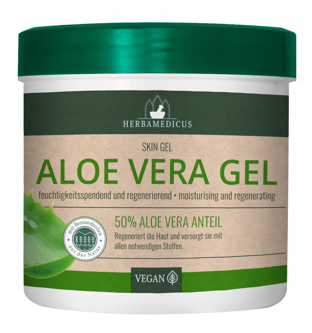 ŻEL ALOESOWY 50% ALOESU Herbamedicus 250ML