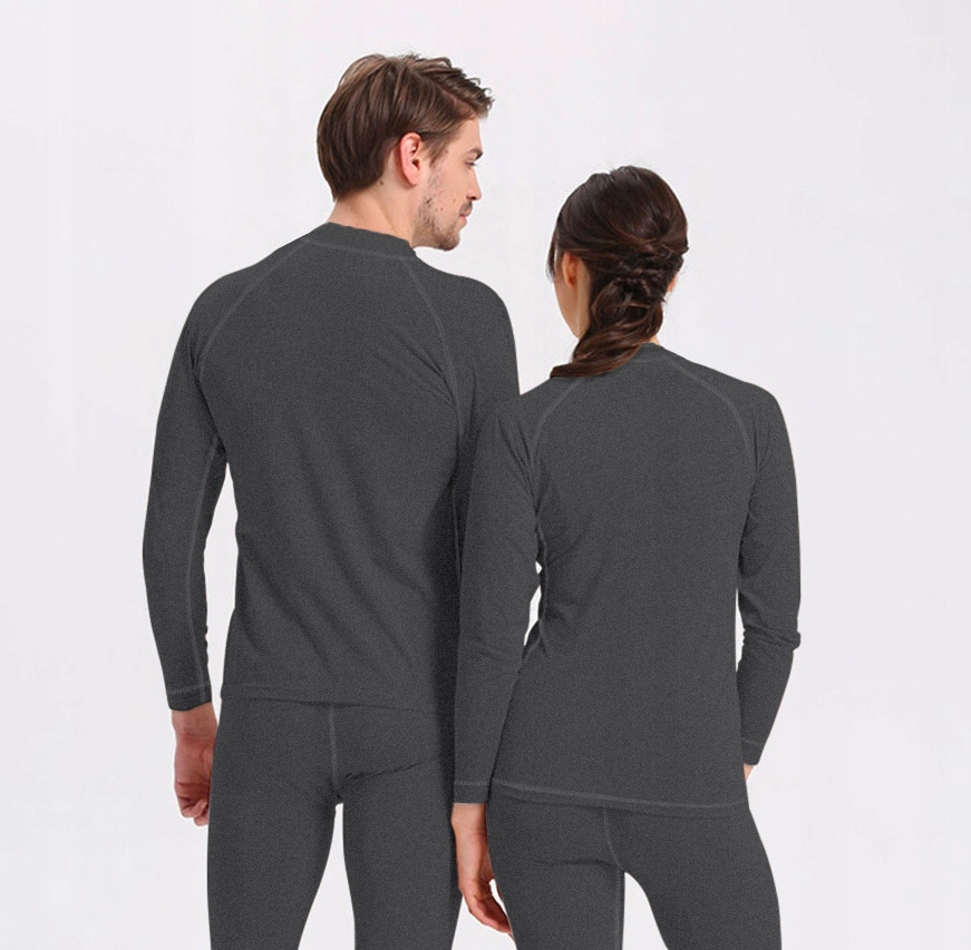 Bielizna Termiczna Bluza Półgolf GOtherm M grafit Marka GOtherm