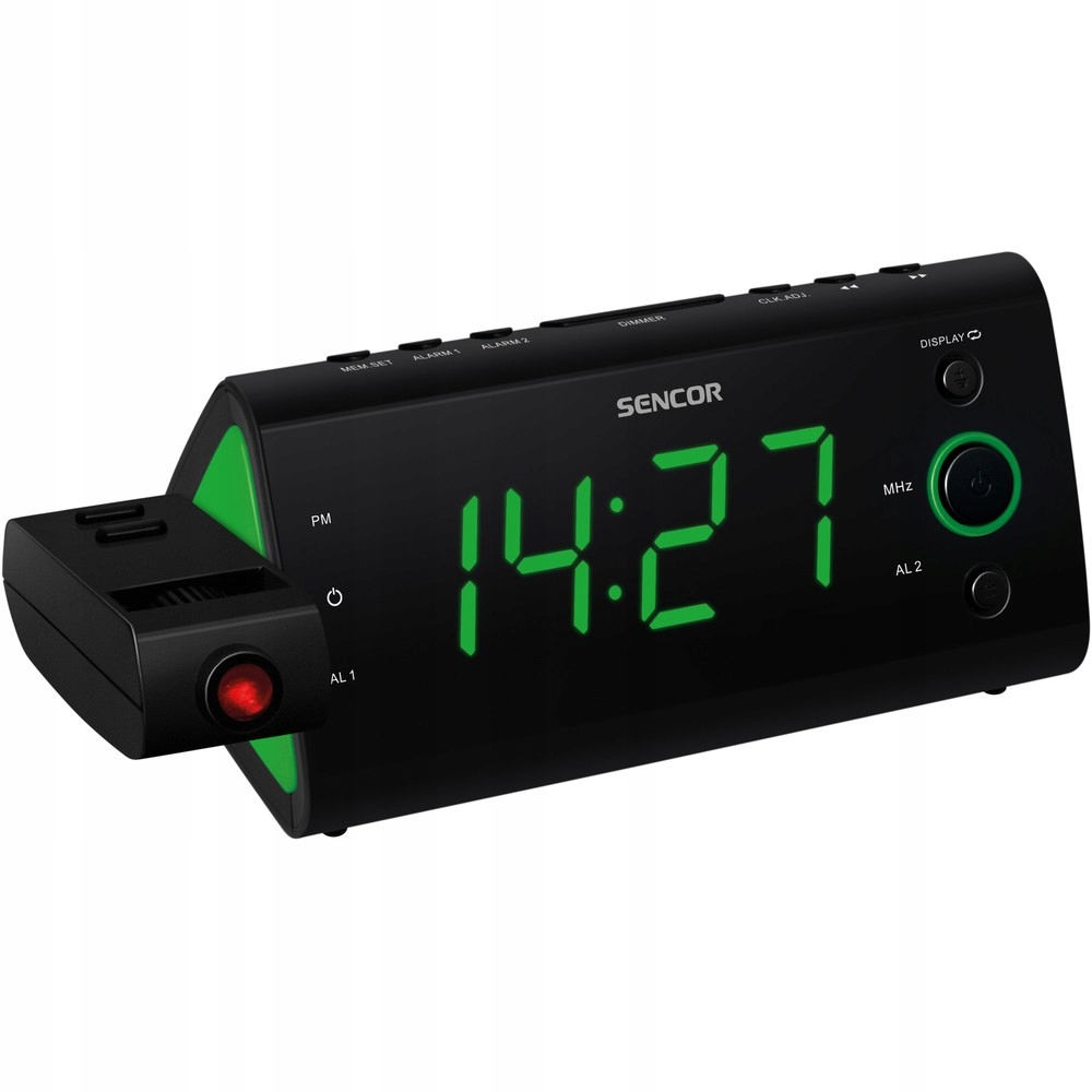 

Radiobudzik Sencor Src 330 Gn Z Projekcją Czasu