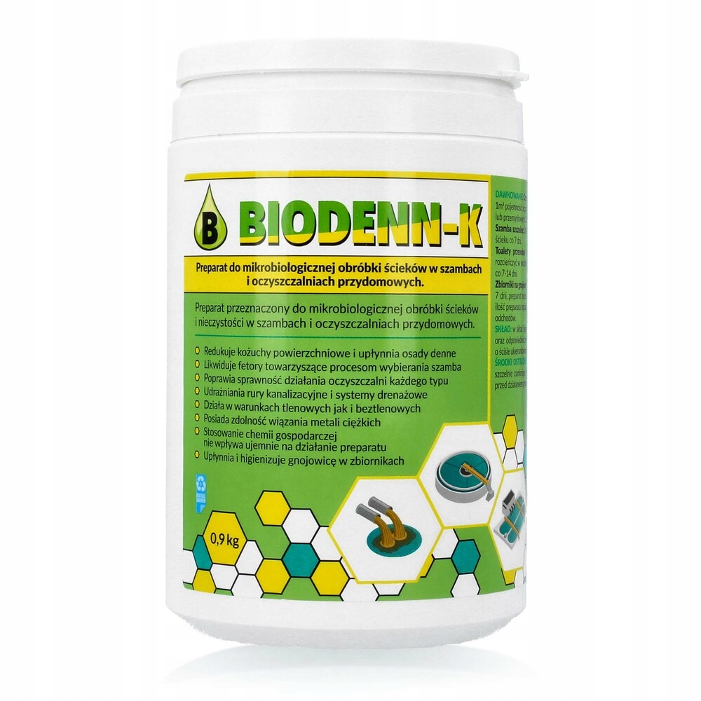Biodenn-k Utilizátor Pro Septik A Čistírnu Dráždí Trubky 0,9 kg