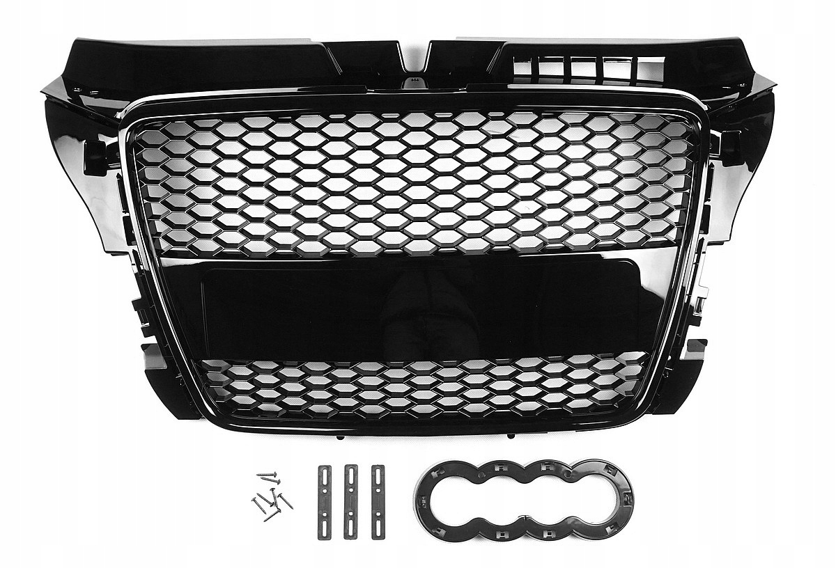 Audi A3 8P Lift 08-12 Grill atrapa RS look Połysk