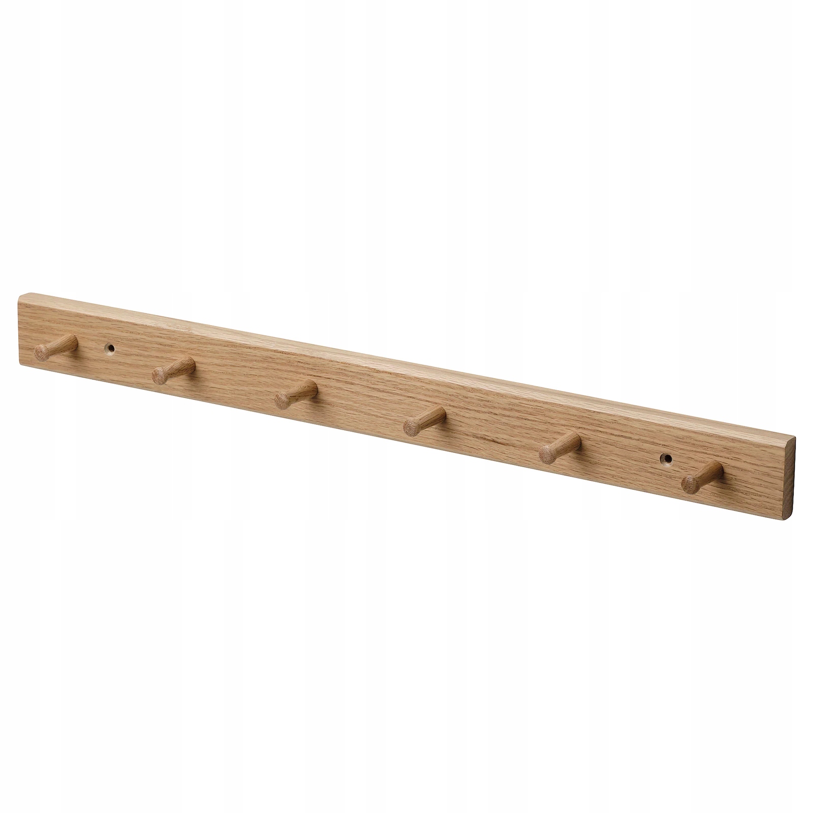 

Ikea Hovolm Wieszak z 6 gałkami dąb