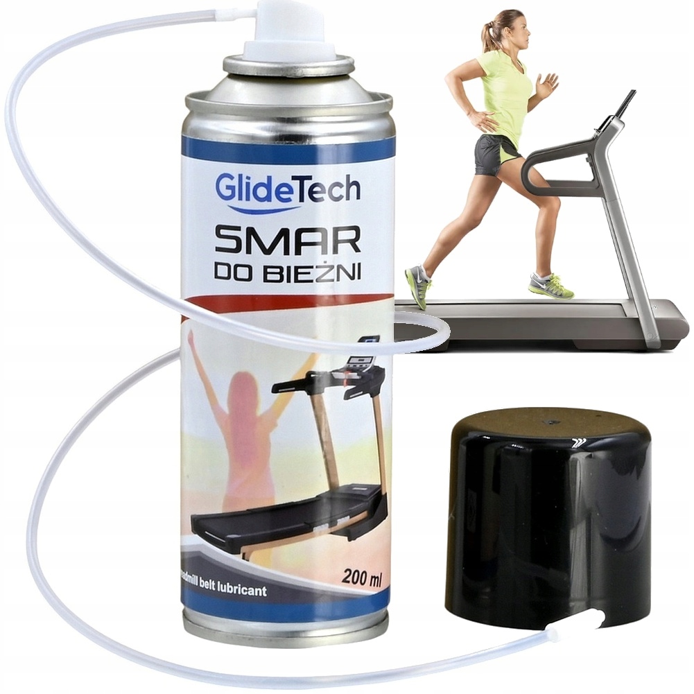 Smar Do Bieżni Treningowych Silikonowy Spray Profesjonalny Wydajny 200 ML