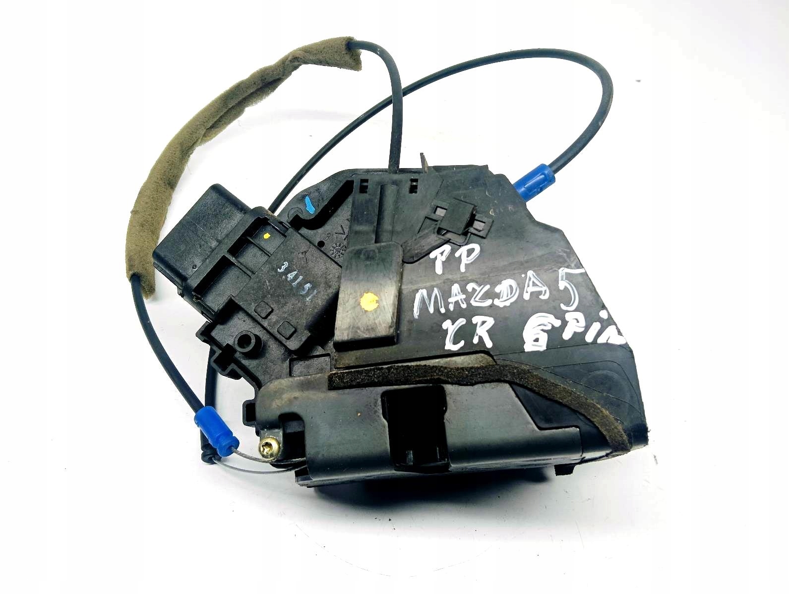 lock door right front MAZDA 5 and CR 2.0 CITD 6 Pin 05r 3N6A-A21812MF