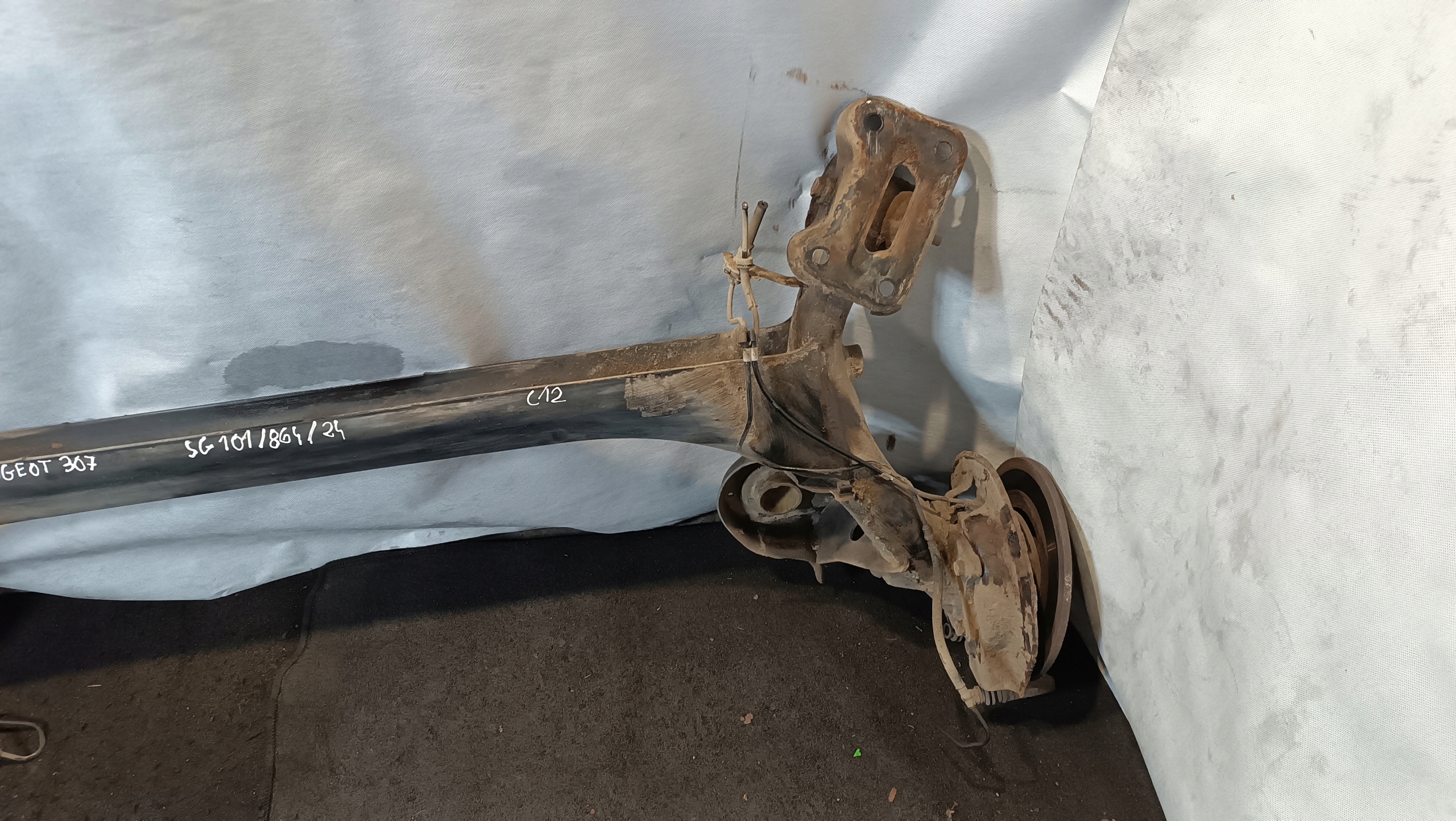 Achsträger hinten PEUGEOT 307 2003r