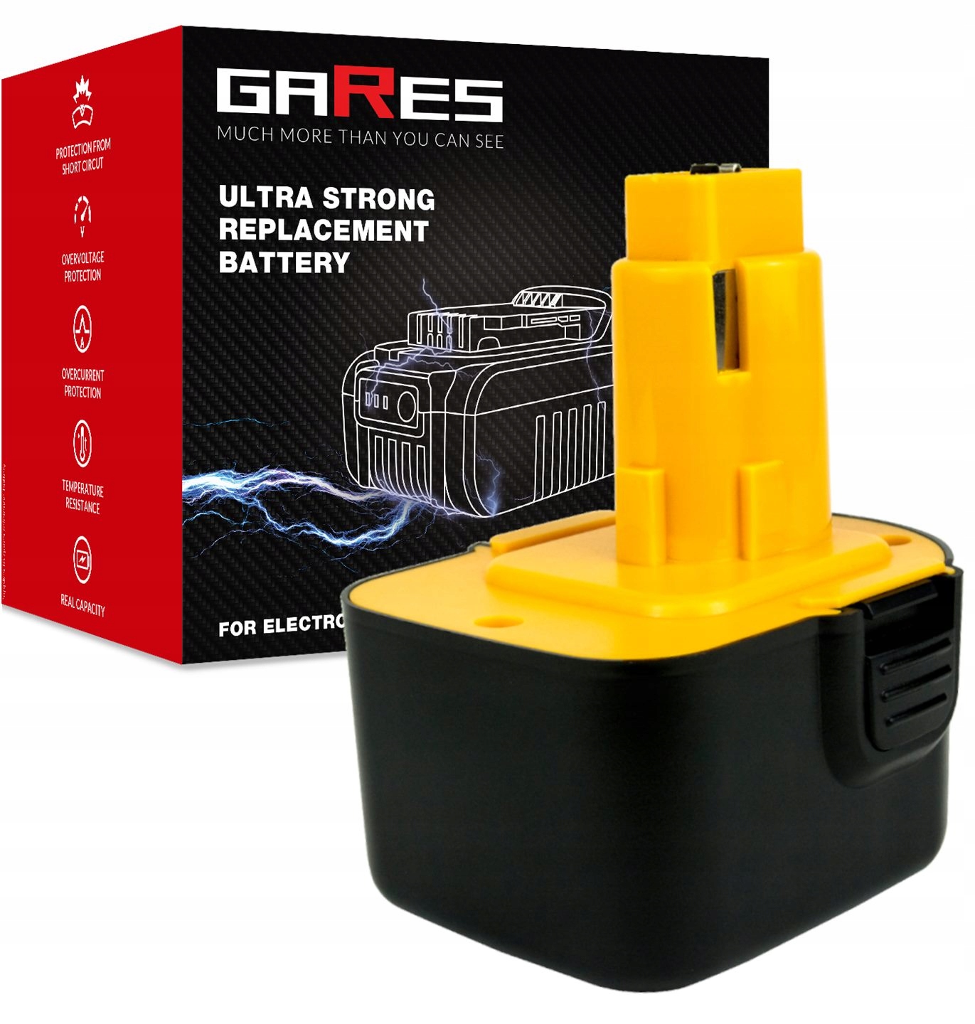 Bateria Akumulator do Dewalt DC945KB DC740KZ DC981KA 3Ah 12V