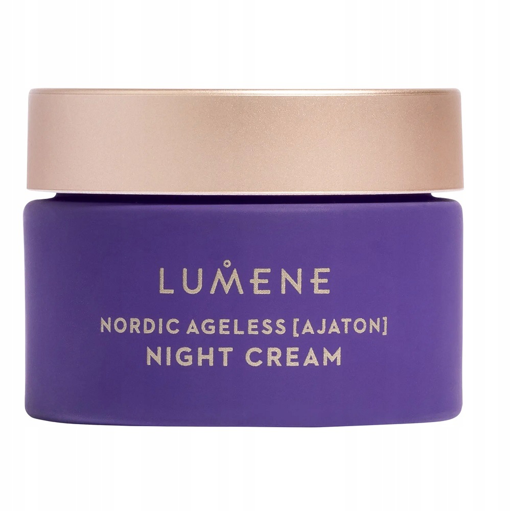 Lumene Nordic Ageless [Ajaton] Radiant Youth Night Cream vyhlazující a odmašťující krém