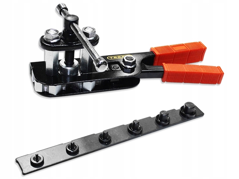 Přístroj na vydělávání brzdového potrubí