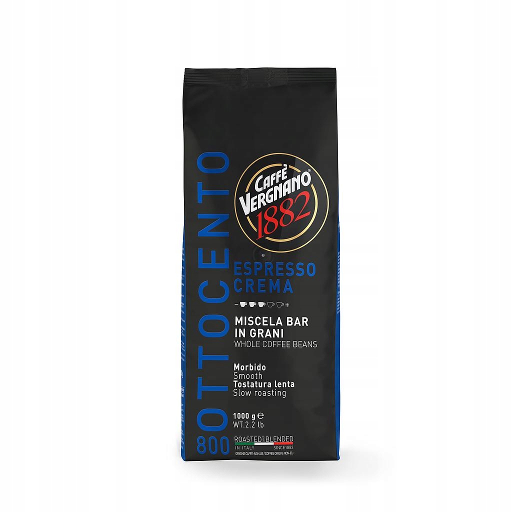 Levně Caffe Vergnano káva espresso Crema 800 1 kg