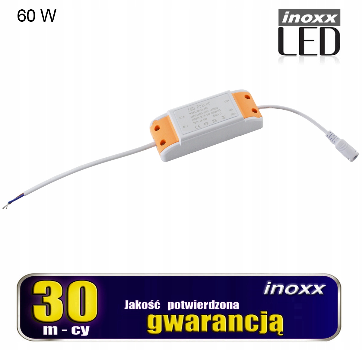 

Zasilacz Led 60W Do Paneli Sufitowych 60X60 120X30