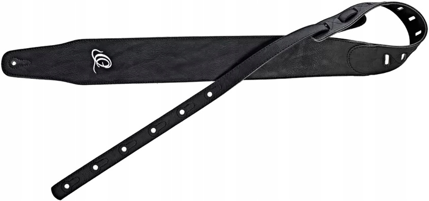 Ortega OSVG-75 Bk pasek gitarowy szeroki 75 mm