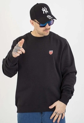 Mikina Prosto Bez Kapuce Shield černá